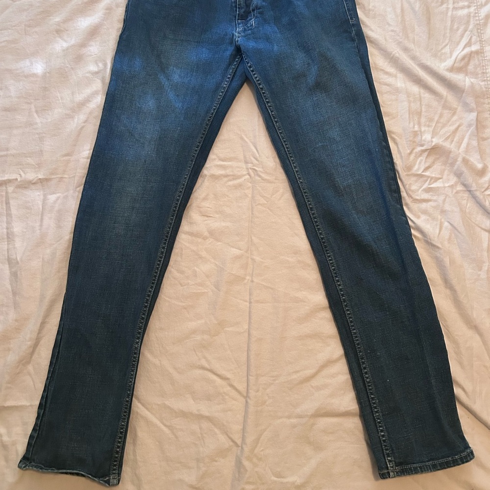 Buffalo David Bitton Men's Blue  Jackson straight stretch Jeans size 32 x 34